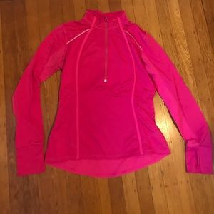 Athleta mock zip pull over